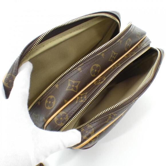 LOUIS VUITTON Brown Monogram Shoulder Bag - Picture 9 of 10